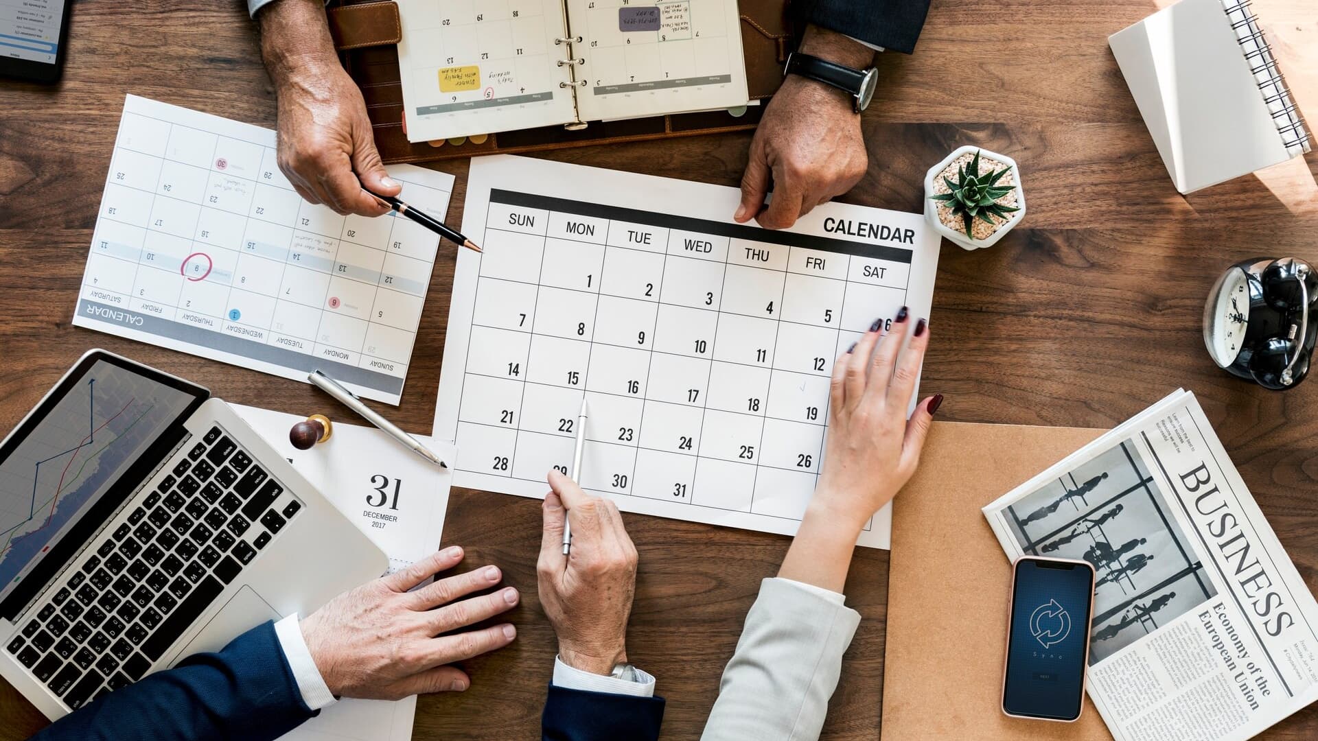 Schedule a Meeting Background